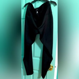 Bisou Bisou halter crop top & APT9 slacks combo